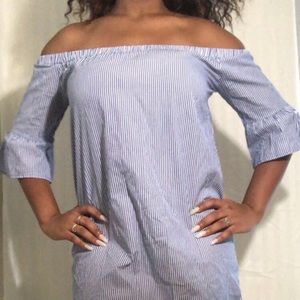 Off the shoulder dress